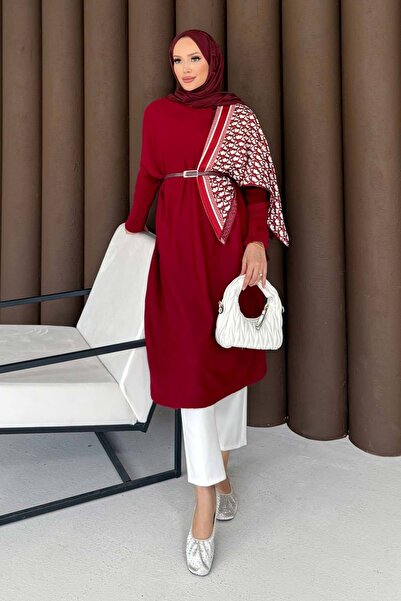 Melike Tatar Long Knitwear Tunic 70-2096