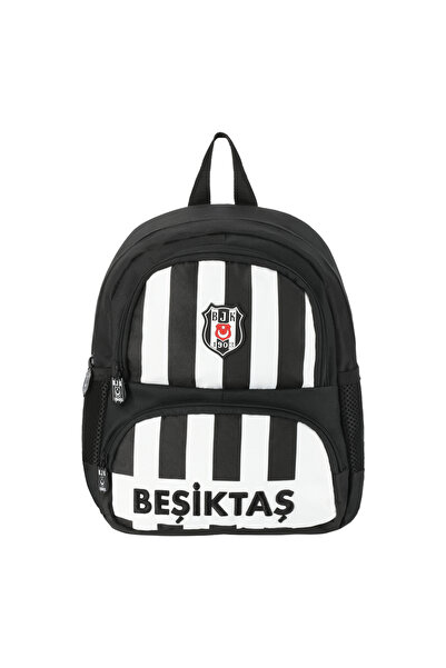 Beşiktaş Geantă de grădiniță cu detalii brodate și mâner tip băț