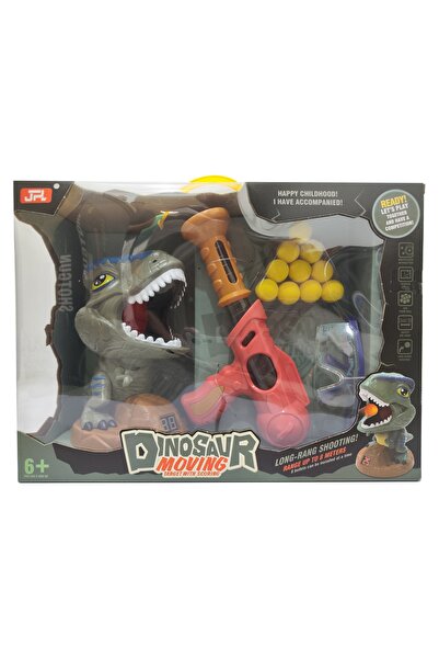 JPL لعبة رمي الكرة الرغوية مع هدف ديناصور متحرك