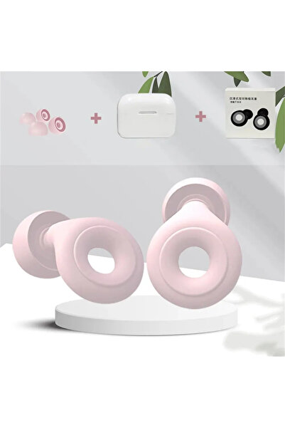 Choice زوج واحد من سدادات الأذن الوردية لتقليل الضوضاء أثناء النوم، سدادات أذ...