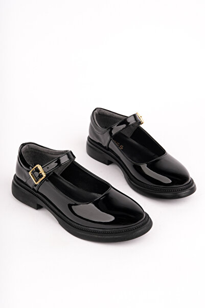 Madam Tarz MHD-466 Мокасини с плоска подметка и катарама