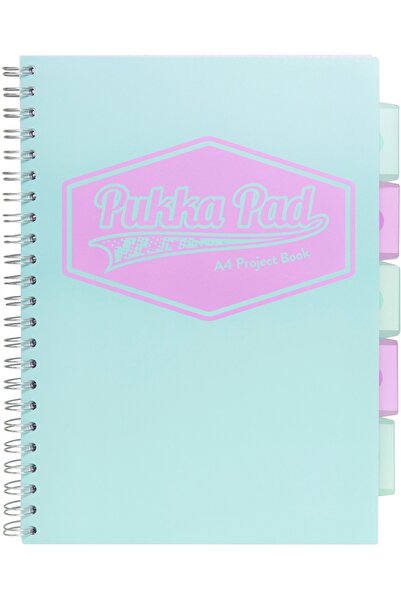 Other Caiet cu spirală Pukka Pad Pastel Sea 200k/80g A4 8630S(TL)-PST