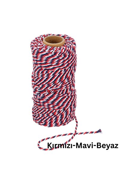 roco paper Hediye Paketleme, Ambalaj İpi, Marteniçka, DIY İpi, 200 Metre (Twi...