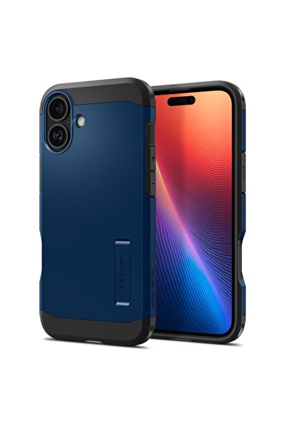 Spigen Carcasă pentru iPhone 16, Tough Armor - Albastră