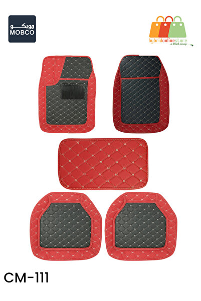 MOBCO مجموعة سجادات أرضية سيارة عالمية مقاومة للماء متينة وسهلة التنظيف ومضاد...
