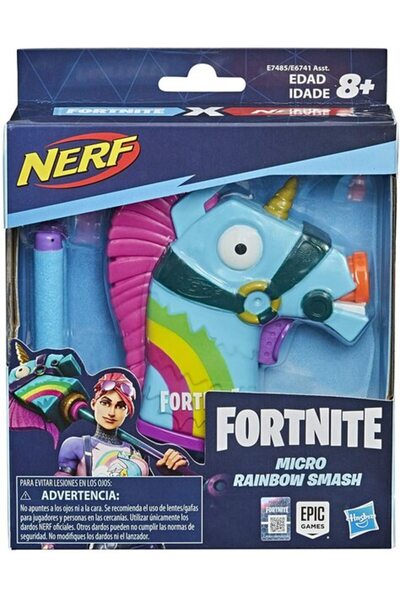 Nerf فورت نايت مايكرو قوس قزح سماش