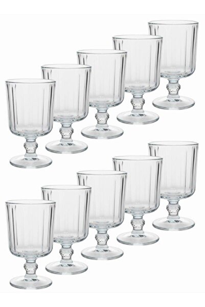 ALQANNAS Juice glasses, 10 pieces, high quality crystal glass, 200 ml