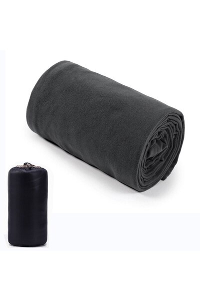 Choice Black Fleece Sleeping Bag Portable Ultra-light Polar Travel Sheets for...