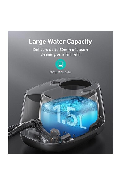 GearZone 2000W Portable Multipurpose Steam Cleaner Heavy Duty for Carpet and Upholstery