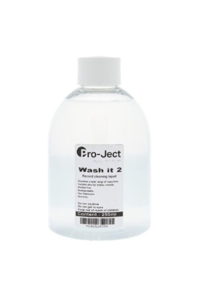 Nobrand Pro-Ject Wash It 2 Vinyl Record Cleaning Solution - 250 ml
