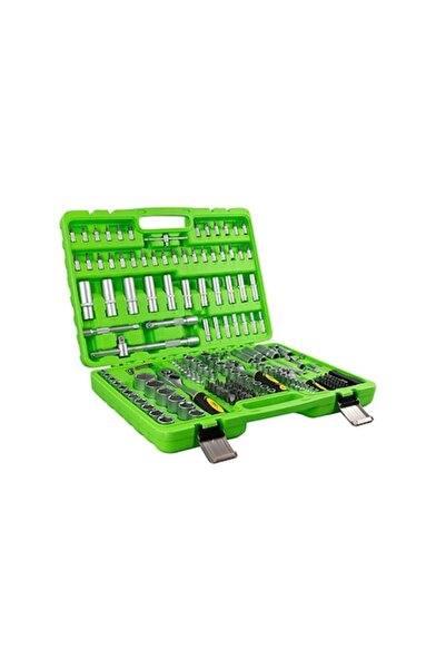 JBM 09951 socket set, 179 pieces, hexagonal, plastic case