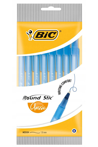Other Pix cu bilă BIC Round Stic Classic, blister albastru, 8 buc.