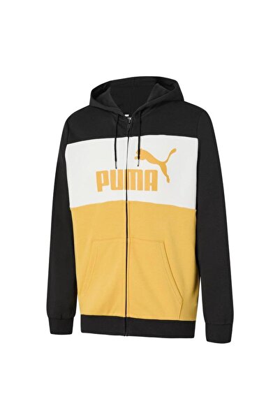 Puma Bluza cu Fermoar ESSplus Colorblock Full Zip Hoodie TR