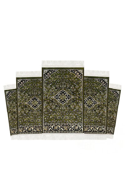 Segadty مجموعة من ٥ سجادات صلاة روضة، مستوحاة من الروضة الشريفة. ناعمة الملمس، عالية الجودة.