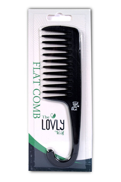 The lovly Leaf فرشاة شعر مشط مسطح