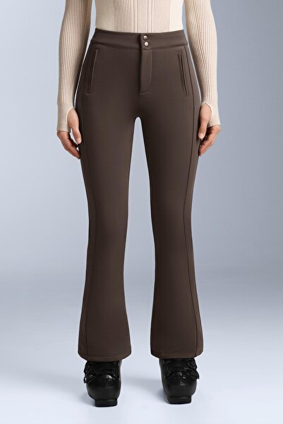 Oysho Water-resistant SKI flare stretch pants