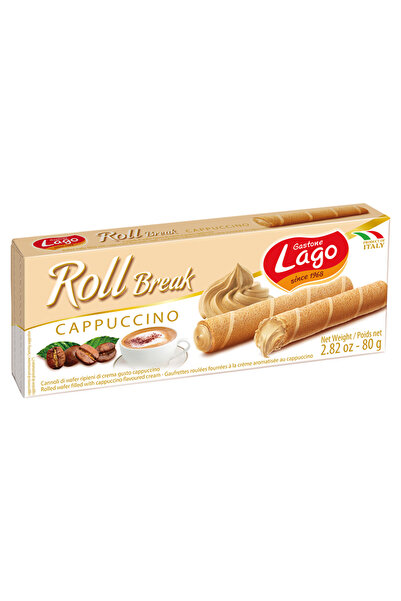 Gastone Lago Cappuccino Lago Roll Break 80g