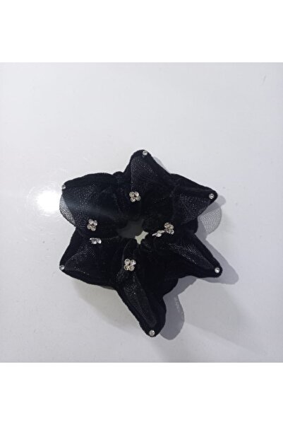 Lissa Aksesuar cataramă neagră cu piatră în formă de stea