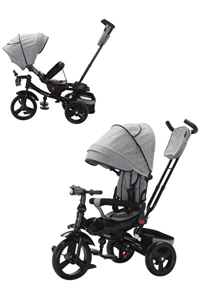 L-Sun Multifunctional Tricycle, Reversible Seat, Sleeping Position, Parental Handle, Music and Lights