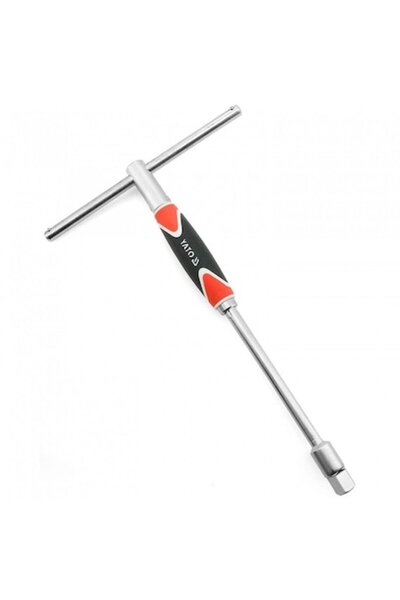 yato T-Type Adapter, YT-1567, with Rotating Handle, 1/2, CrV, 310mm