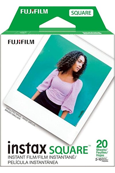 Fujifilm Instax Square Film Twin Pack - 20 Shots