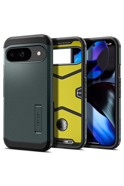 Spigen Carcasă pentru Google Pixel 9 / Pixel 9 Pro, Tough Armor - Verde