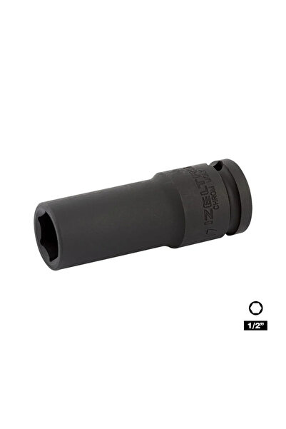 İzeltaş مفتاح ربط هوائي عميق سداسي الزوايا من IZELTAS مقاس 1/2 بوصة 13 مم