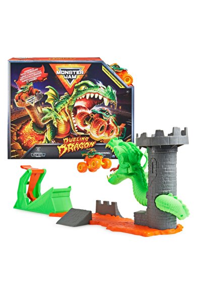 Monster Jam مجموعة ألعاب حركات التنين المبارزة