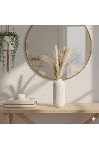 tabboa فازا لولبية مناسبة لديكور المنزل شامل البامبات