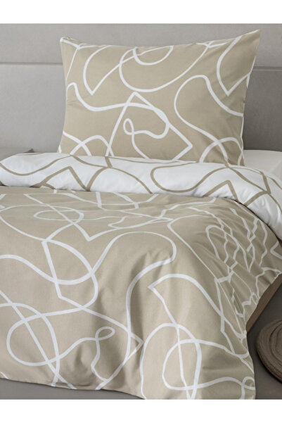 Sudemhome Single Ranforce Cotton Fitted Sheet Duvet Cover Set