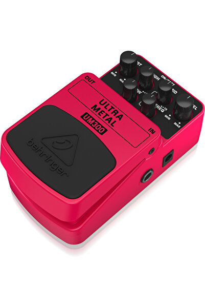 Behringer UM300 Distortion Guitar Pedal - Ultra Metal Sound Effects