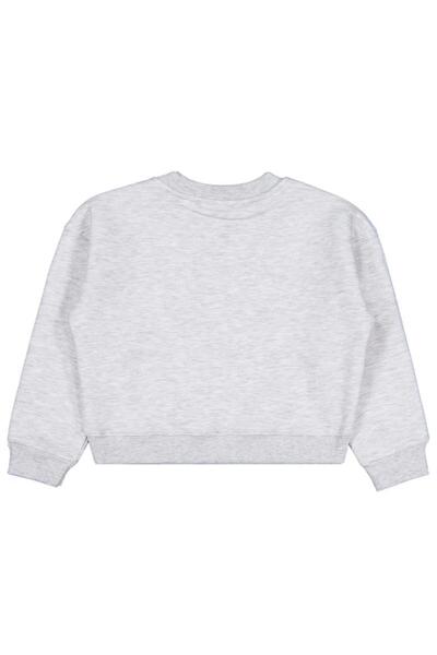 Civil Girls Los Angeles Printed 6-9 Years Old Sweatshirt - Gray 7-8 Years Old