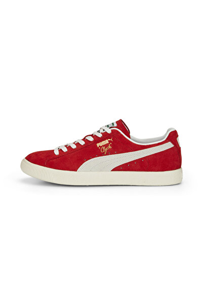 Puma Mens Clyde OG Sneakers - Red