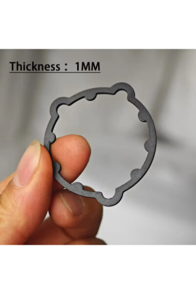 Choice غسالة عمود المرفق GXP-Washer-1 مم من سبائك الألومنيوم 7075-T6، سمك 2 م...