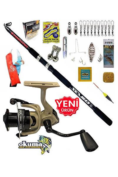 Oslo Okuma Outrax 6000 360cm 100-300gr Anaconda Profesyonel Sazan Kıyı Olta T...