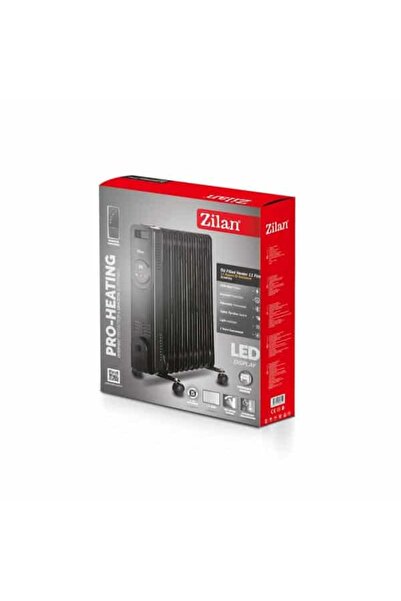 Zilan Electric heater with 11 elements, power 2500W, adjustable thermostat / ZLN8436