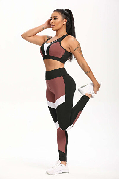 WildFashion Set 2 piese compleu sport din top si colanti cu talie inalta G770...