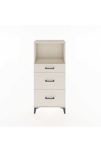 Dienni Hyperion Dolap Tek Raflı 3 Çekmeceli 60x44x134 Aytaşı-Aytaşı