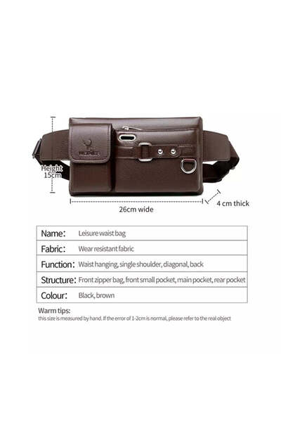 Generic Large Waist Bag Dubai – Multi-Pocket Durable & Stylish UAE