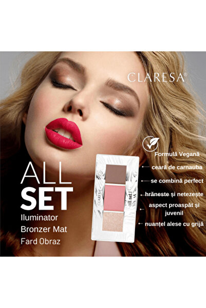Claresa Paletă Contur Multifuncțională All Set! 01