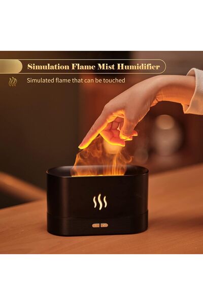 EACAM Spray Humidifier with Flame Design