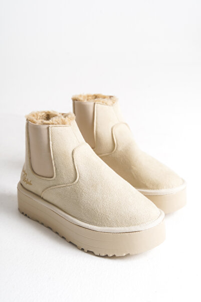 Lively Stylish Reneta Внутрішня підкладка з хутра, товста підошва, еластична вставка з боків, зручні жіночі черевики