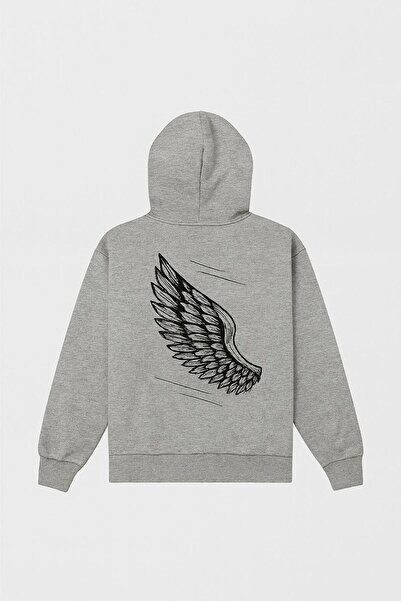 ADAMARA هودي Urban Comfort مصنوع من القطن بنسبة 100%