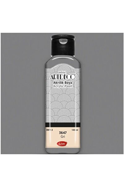 Artdeco Akrilik Boya 140ml Gri 3647