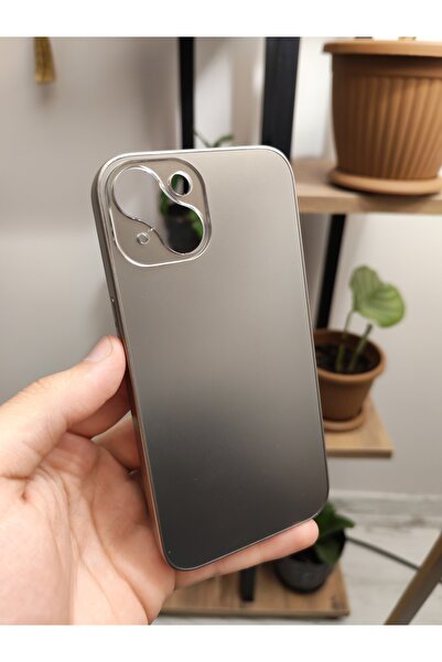 INFINITY iPhone 15 Uyumlu Nano Mat Kamera Korumalı Telefon Kılıfı