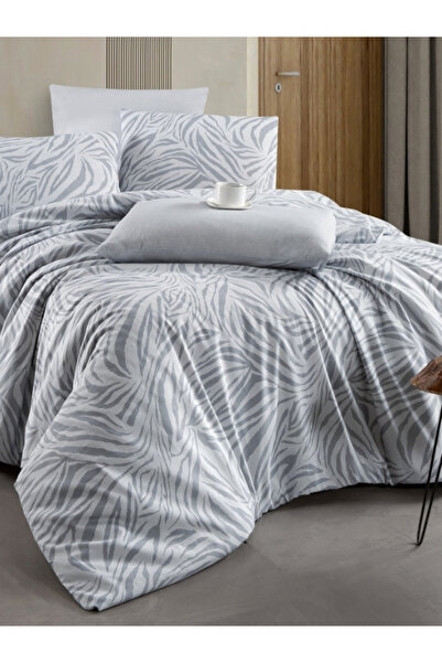 Sudemhome Double Ranforce Fitted Sheet Duvet Cover Set
