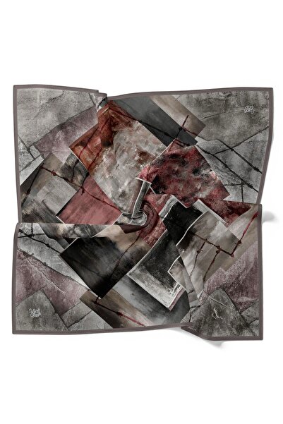 Levidor Classic Batik Tel Pattern Sparkling Crystal Scarf