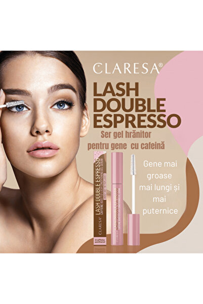 Claresa Brow DOUBLE ESPRESSO Caffeine Eyelash Serum 6g