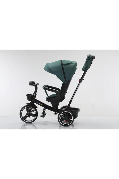 L-Sun Tricicletă Multifuncțională, Scaun Rotativ 360°, Pozitie de Somn, Pliabilă, Muzica si Lumini