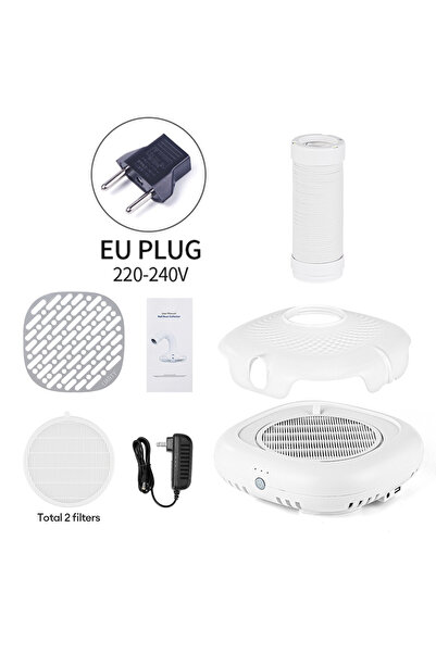 choice2 جهاز شفط غبار الأظافر بدون فرشاة فائق الشفط بقوة 130 وات بمقبس الاتحا...